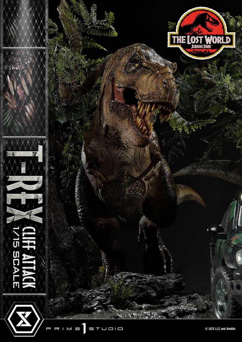 The Lost World: Jurassic Park (Film) T-Rex Cliff Attack