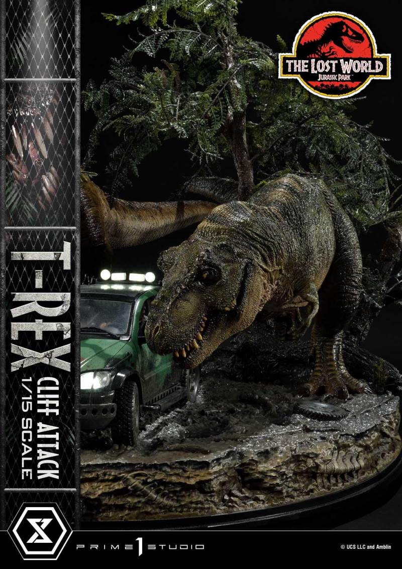 The Lost World: Jurassic Park (Film) T-Rex Cliff Attack