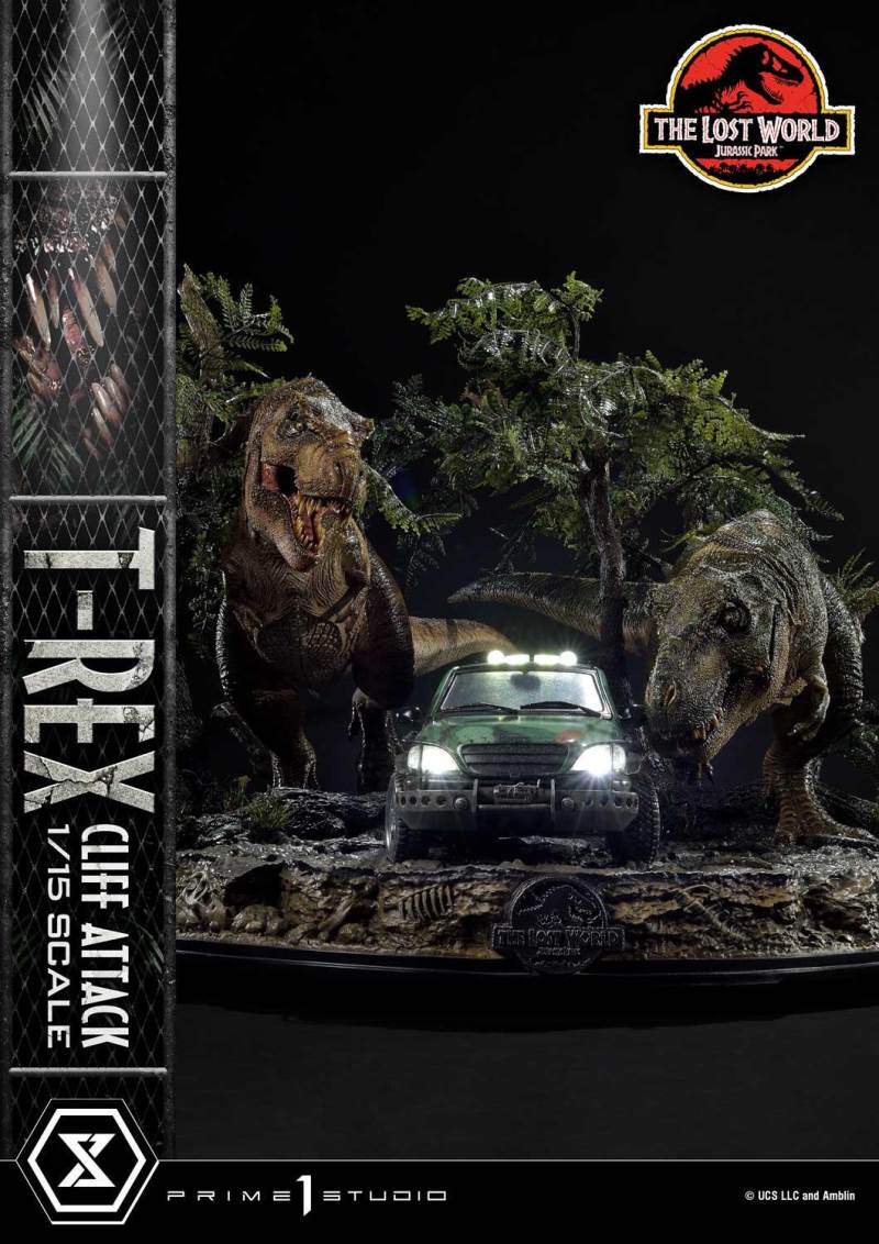 The Lost World: Jurassic Park (Film) T-Rex Cliff Attack