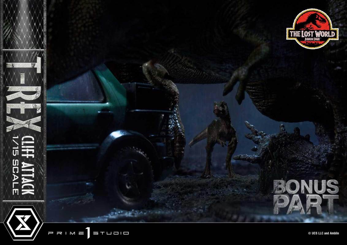 The Lost World: Jurassic Park (Film) T-Rex Cliff Attack