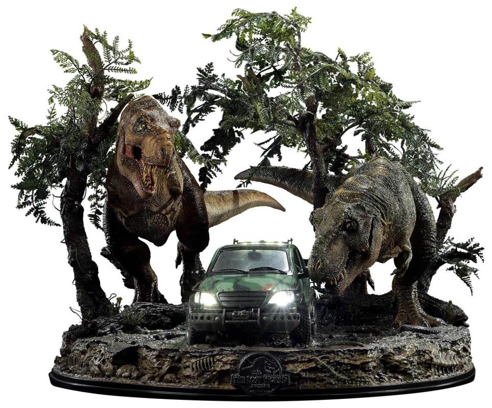 The Lost World: Jurassic Park (Film) T-Rex Cliff Attack