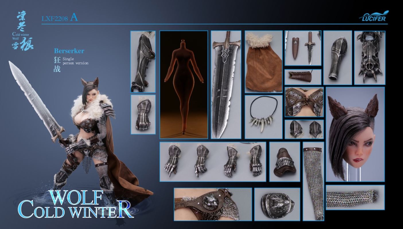 Winter Snow Wolf ~ Yaer 1/6