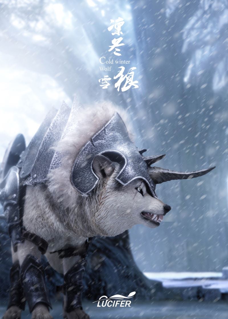 Winter Snow Wolf ~ Yaer 1/6