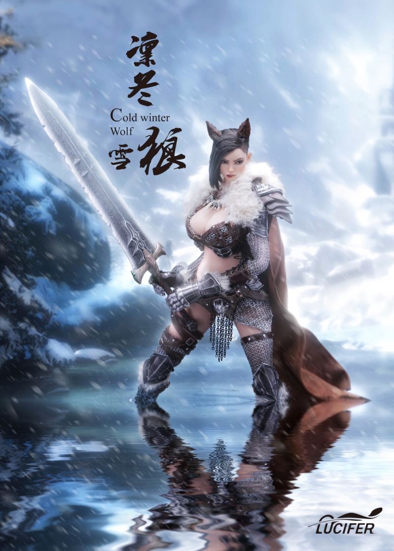 Winter Snow Wolf ~ Yaer 1/6