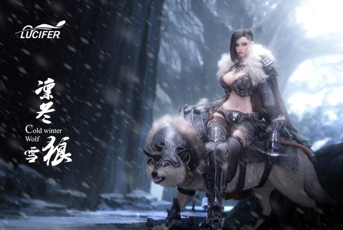 Winter Snow Wolf ~ Yaer 1/6