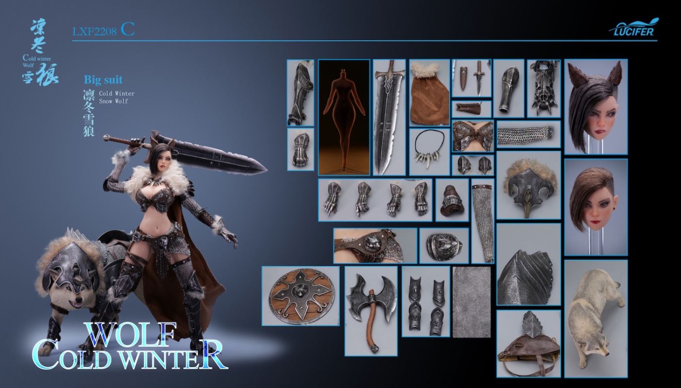 Winter Snow Wolf ~ Yaer 1/6