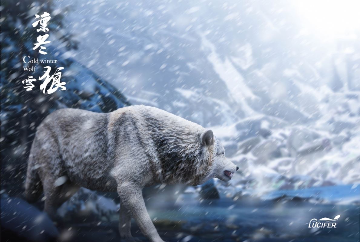Winter Snow Wolf ~ Yaer 1/6