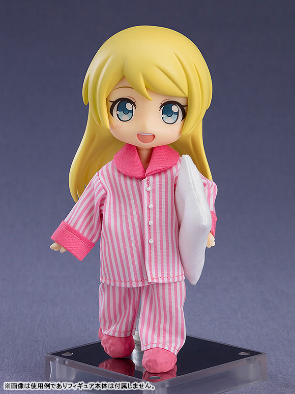Nendoroid Doll Outfit Set Pajamas (Blue / Pink)