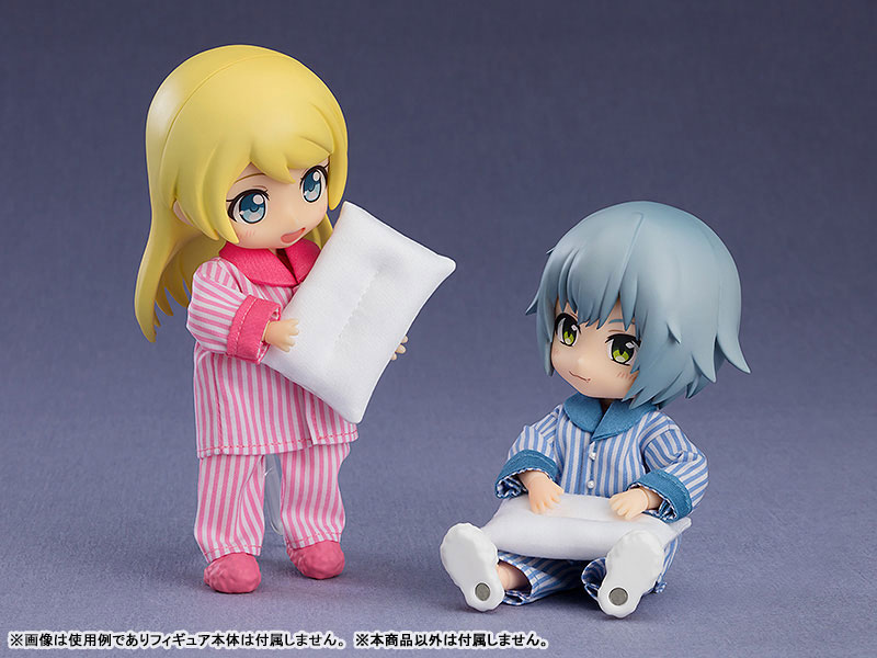 Nendoroid Doll Outfit Set Pajamas (Blue / Pink)