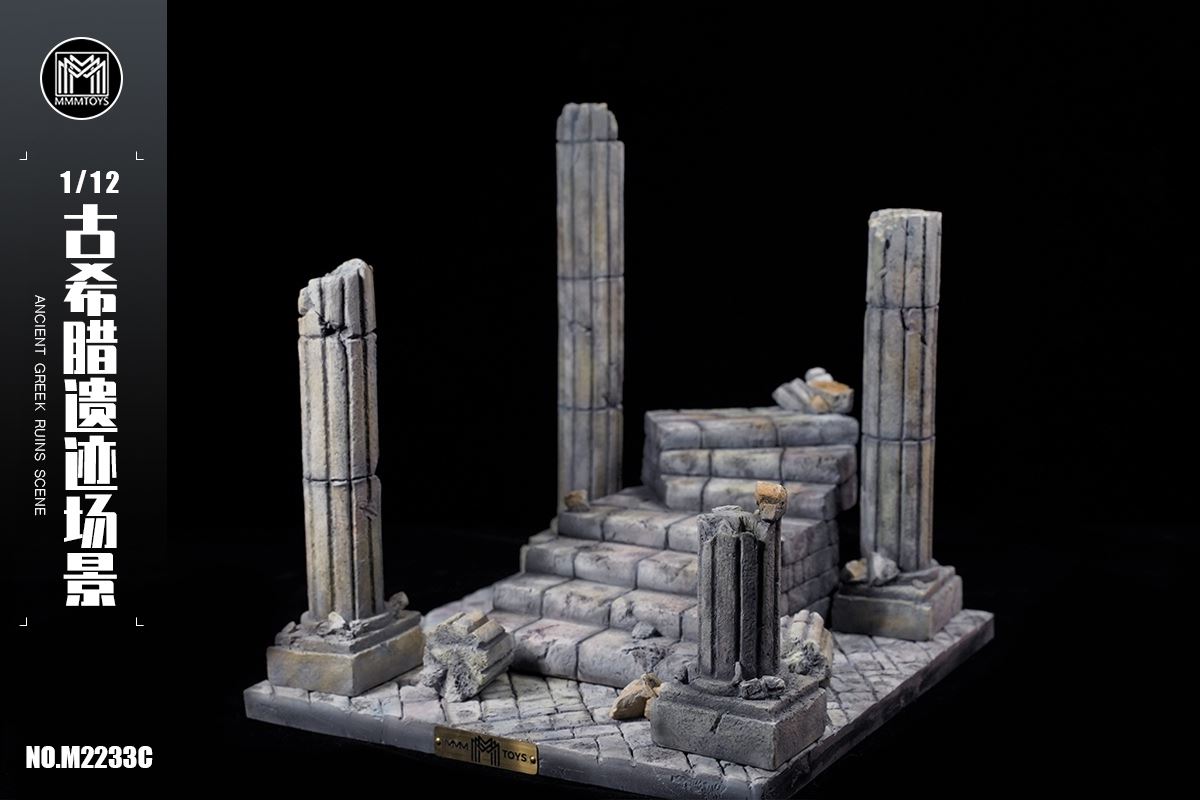 Ancient Greek Ruins Scene 1/12