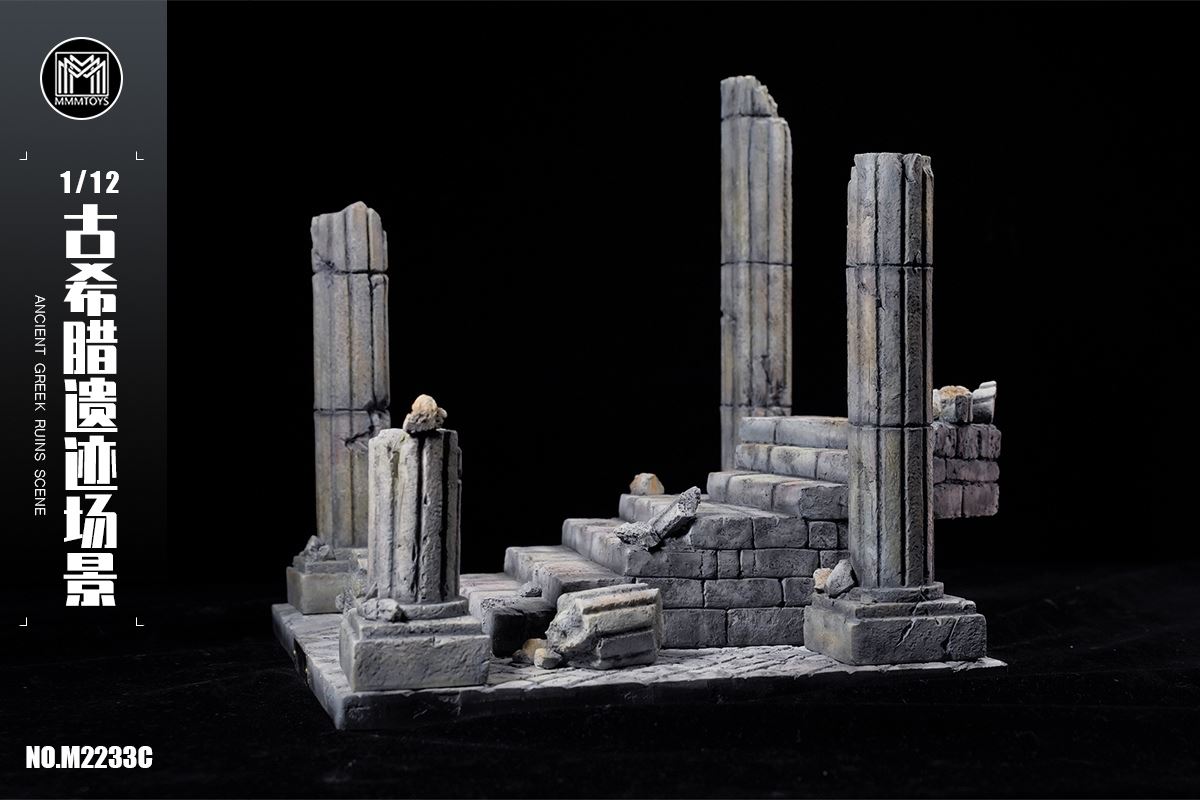 Ancient Greek Ruins Scene 1/12