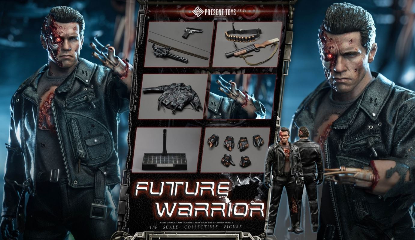 Future Warrior T800 (PT-SP51) 1/6