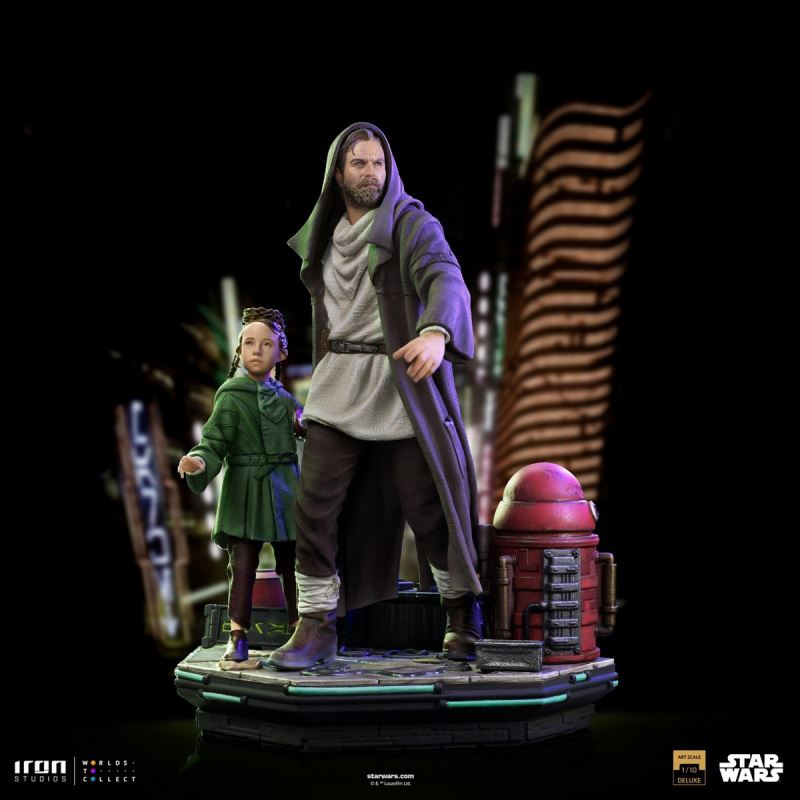 Obi-Wan and Young Leia Deluxe- Obi-Wan Kenobi - Art Scale 1/10