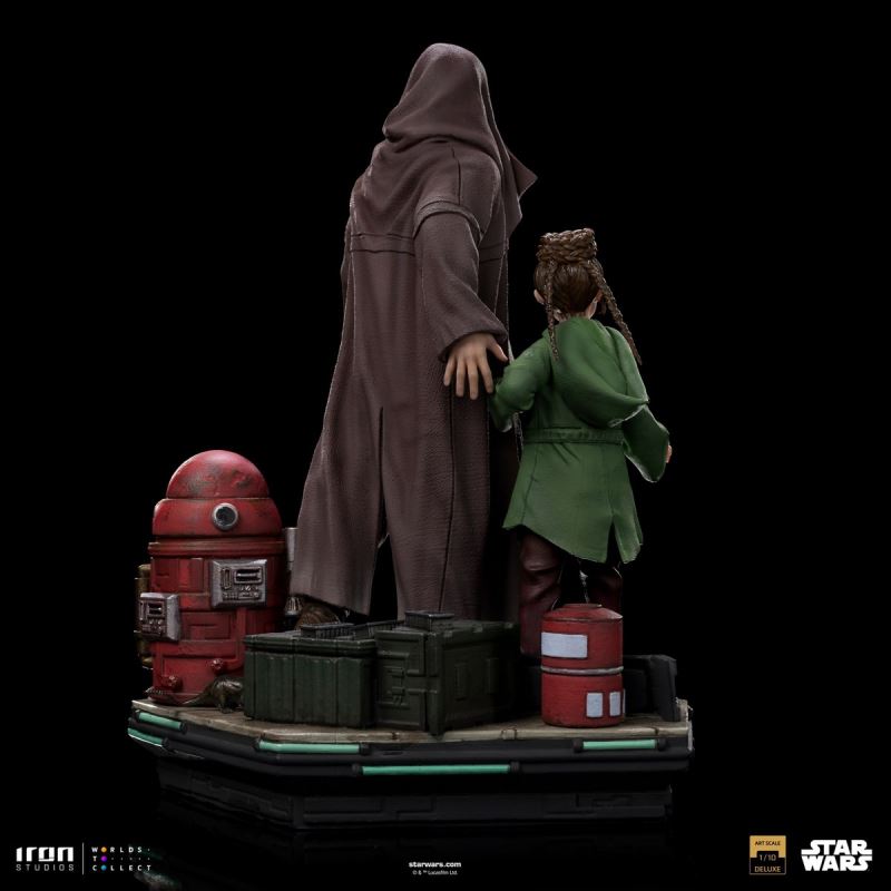 Obi-Wan and Young Leia Deluxe- Obi-Wan Kenobi - Art Scale 1/10