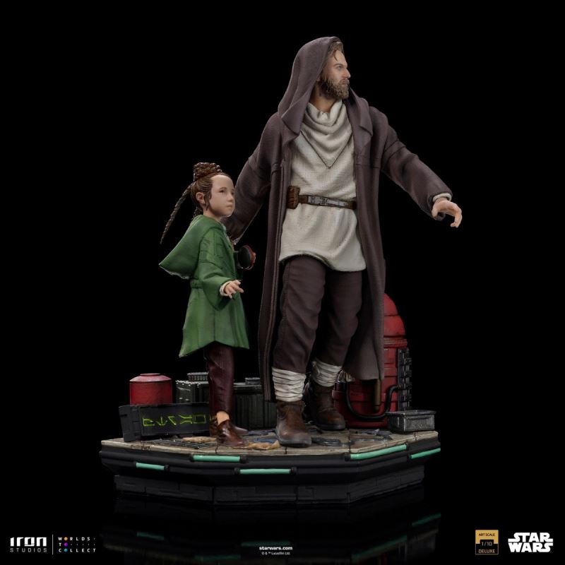 Obi-Wan and Young Leia Deluxe- Obi-Wan Kenobi - Art Scale 1/10