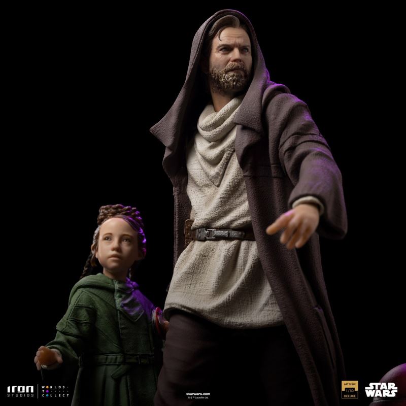 Obi-Wan and Young Leia Deluxe- Obi-Wan Kenobi - Art Scale 1/10