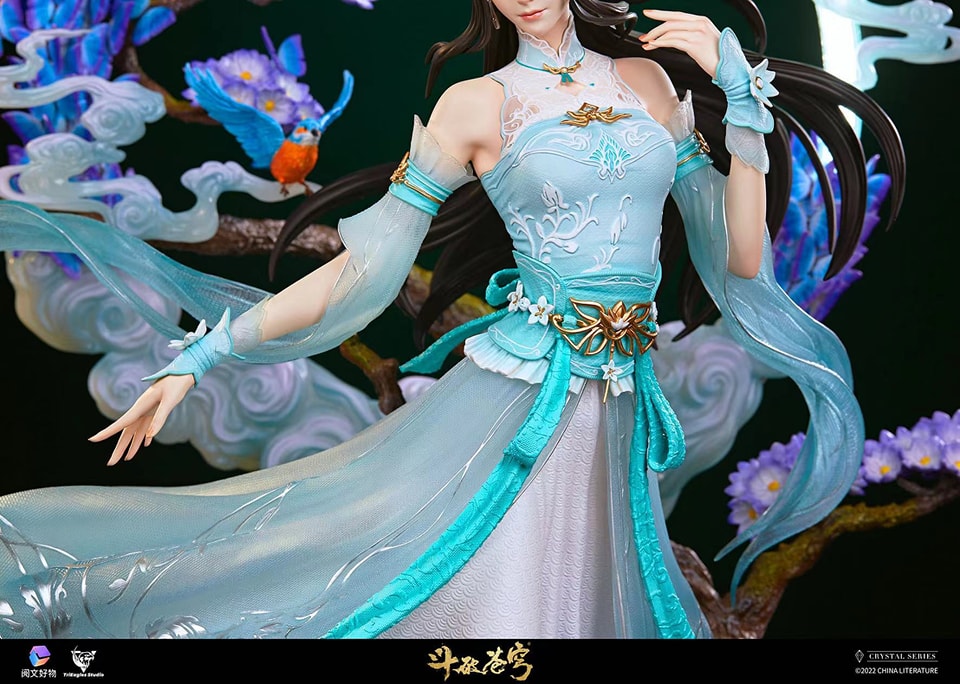 Fighting Break Sphere Statue - Xiao Xun'er