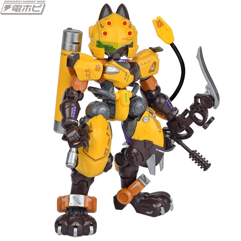 Super high mobility armor / cat ninja CAT-02 long-range heavy firepower sniper Ryo 1/60