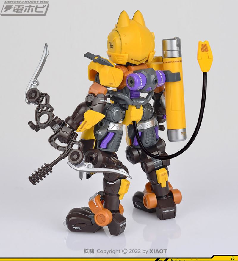 Super high mobility armor / cat ninja CAT-02 long-range heavy firepower sniper Ryo 1/60