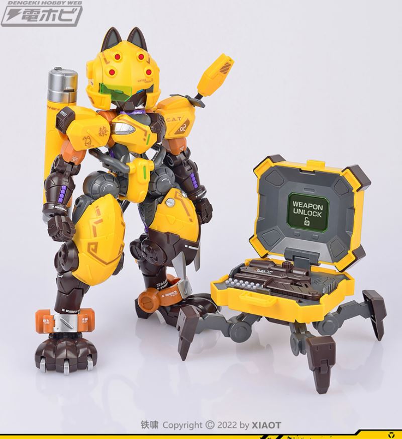 Super high mobility armor / cat ninja CAT-02 long-range heavy firepower sniper Ryo 1/60