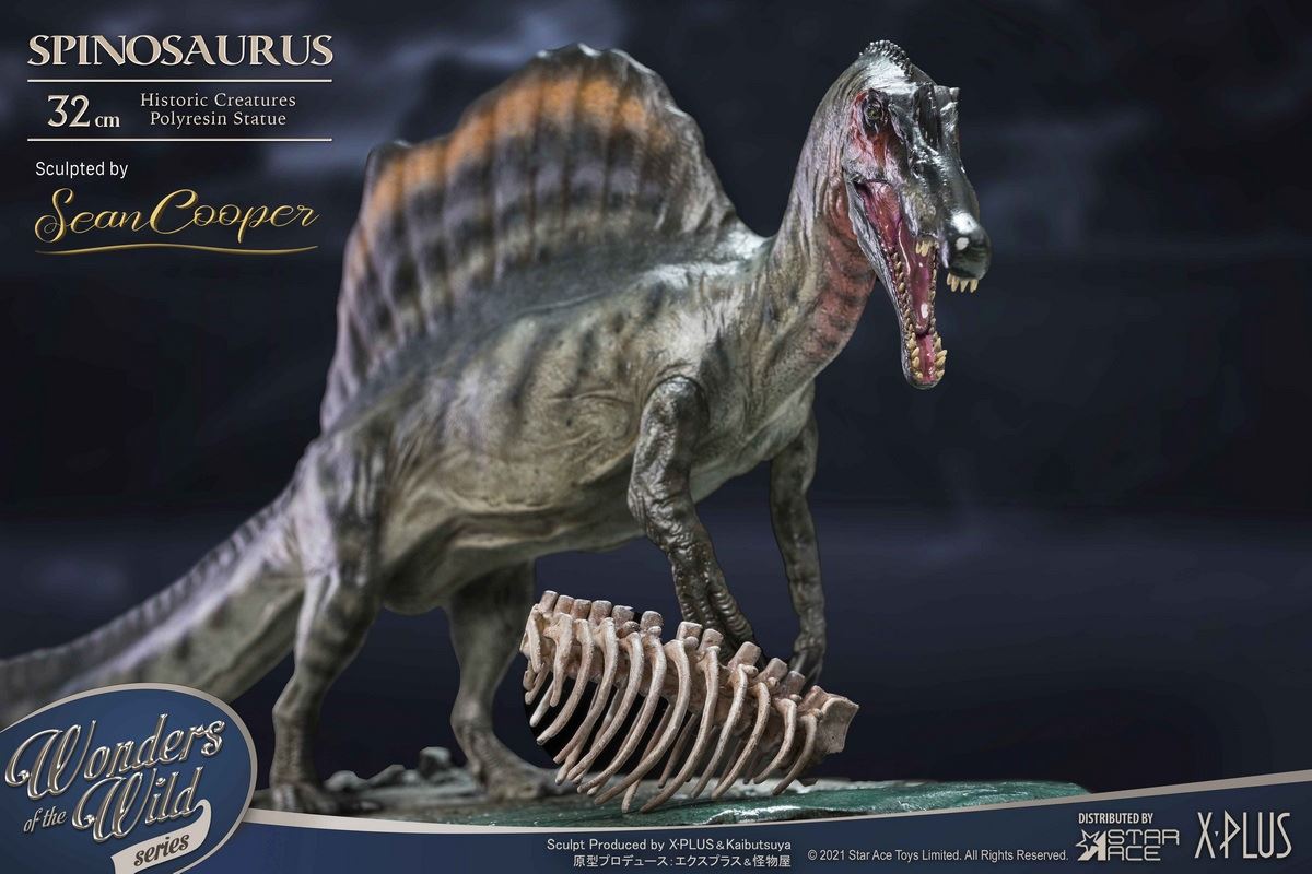 Spinosaurus 2.0 (Land version with Spinosaurus fossil)