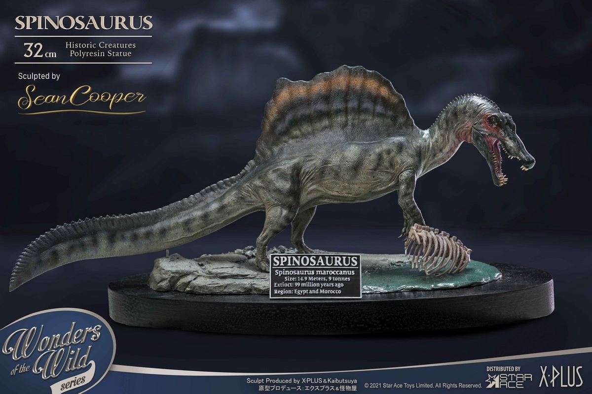 Spinosaurus 2.0 (Land version with Spinosaurus fossil)