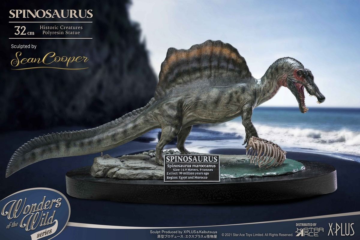 Spinosaurus 2.0 (Land version with Spinosaurus fossil)