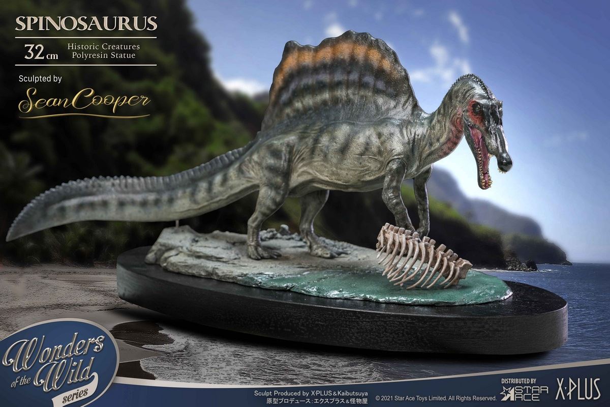 Spinosaurus 2.0 (Land version with Spinosaurus fossil)