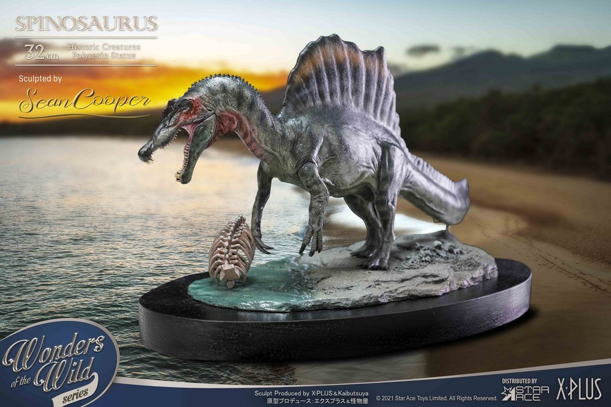 Spinosaurus 2.0 (Land version with Spinosaurus fossil)