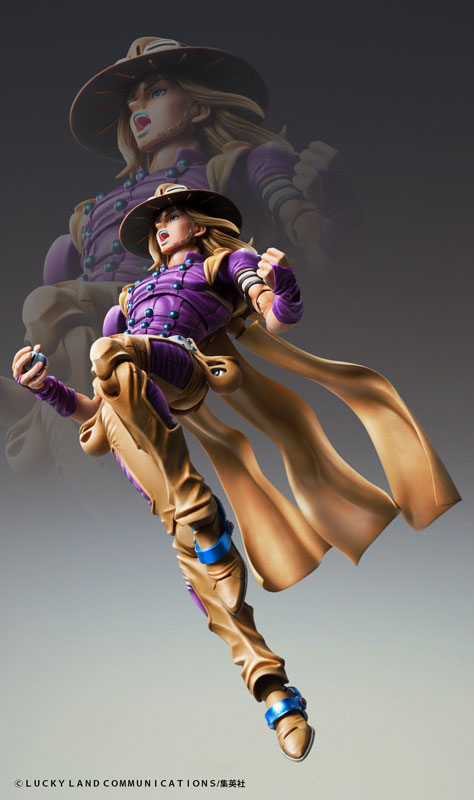 Super Action Statue JoJo's Bizarre Adventure Part.7 Steel Ball Run Gyro Zeppeli Ver. 1.5