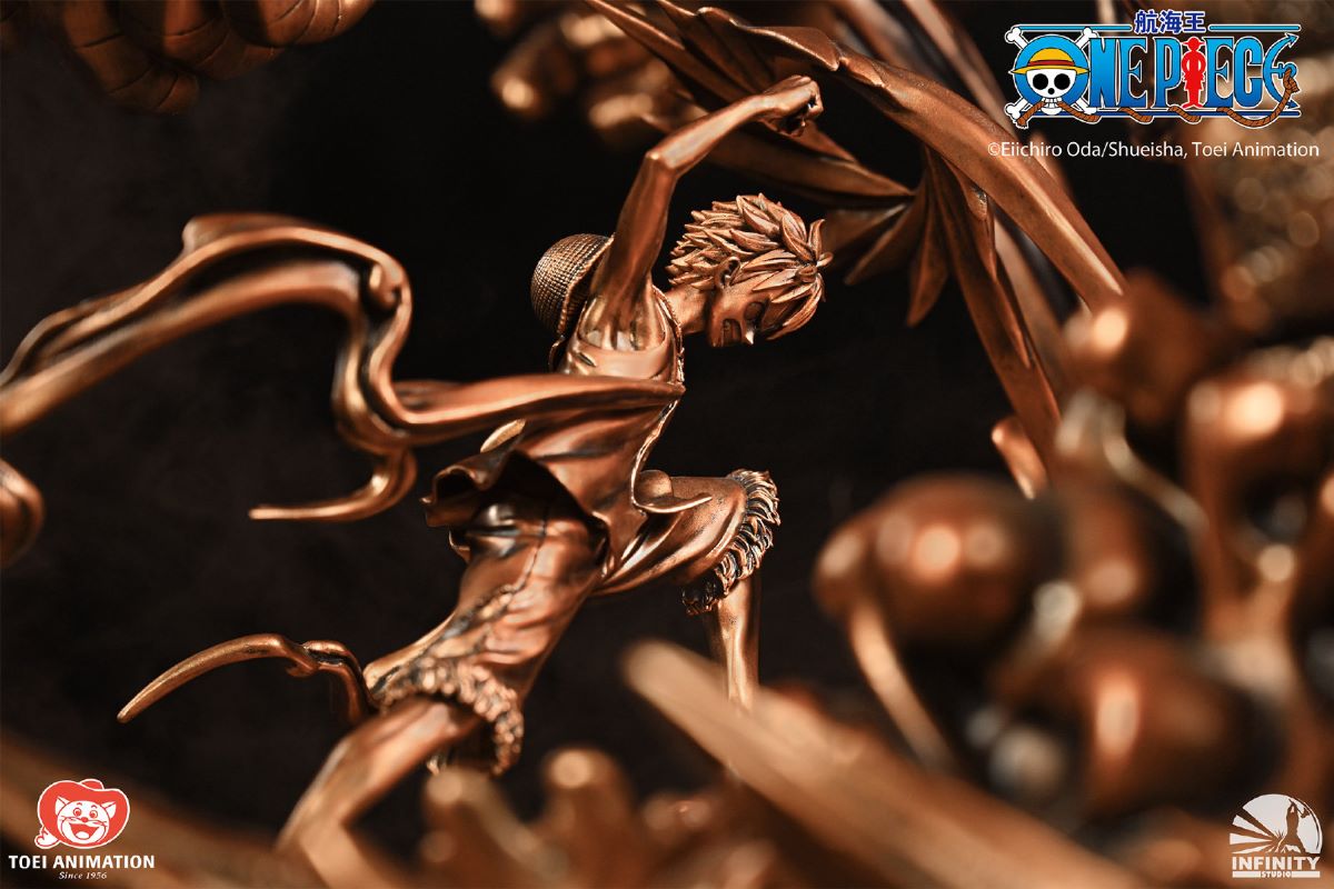 Luffy vs Magellan - One Piece (copper version)