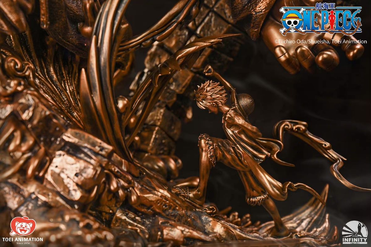 Luffy vs Magellan - One Piece (copper version)