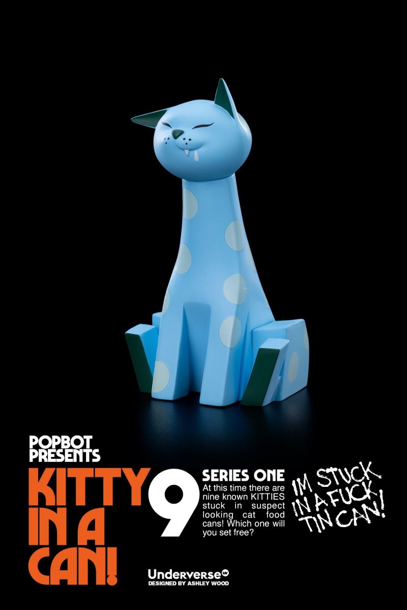 Popbot Series Blind Box Kitty In A Can!