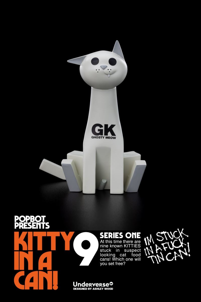 Popbot Series Blind Box Kitty In A Can!