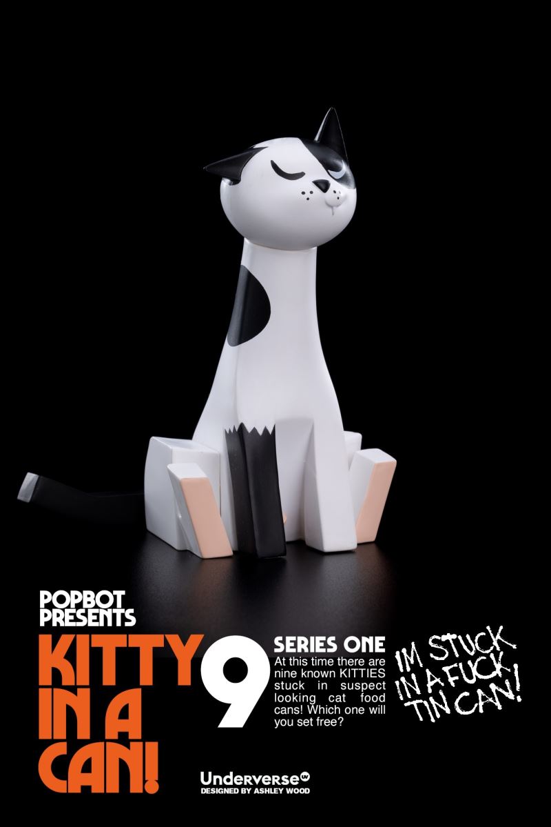 Popbot Series Blind Box Kitty In A Can!