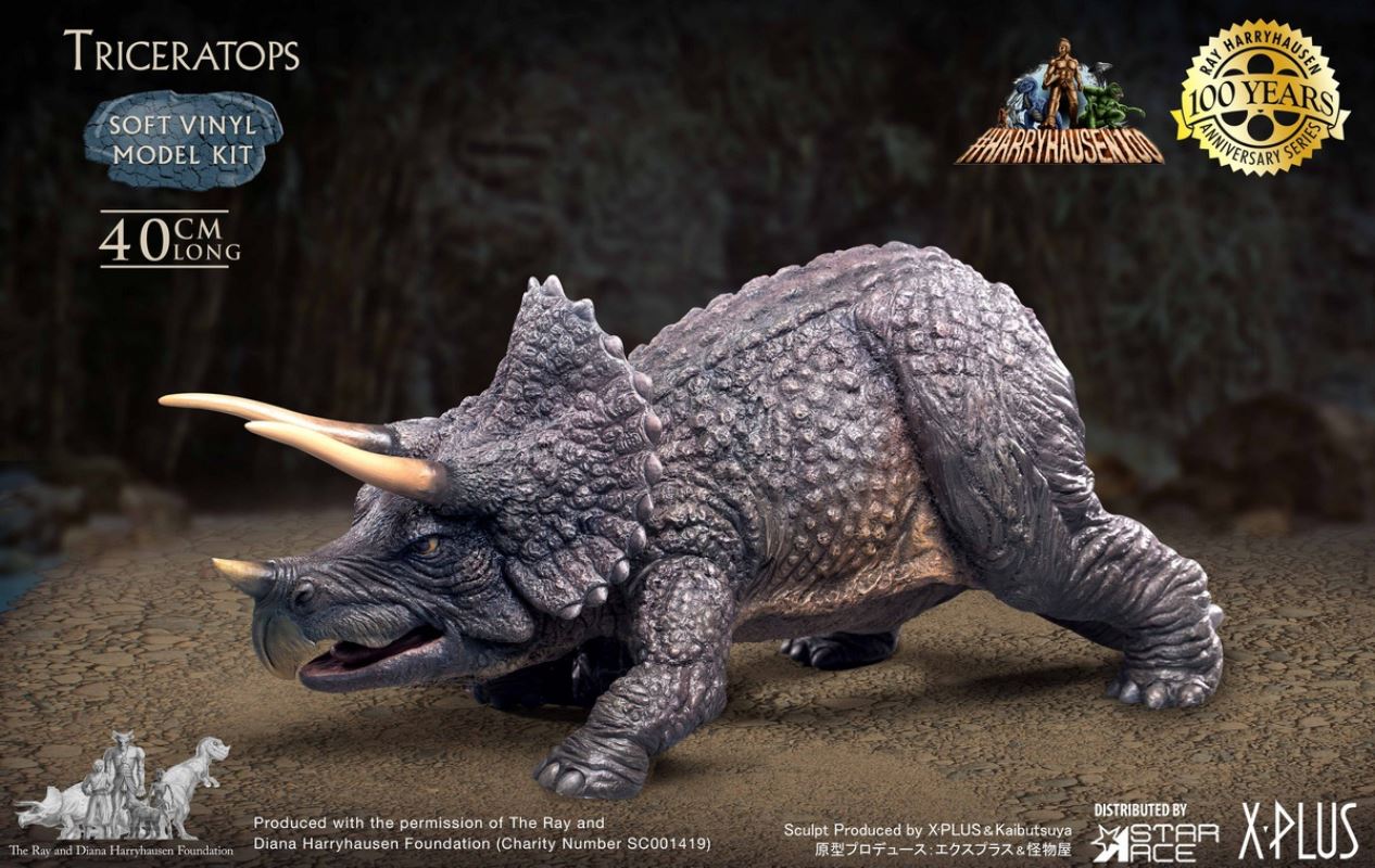 Ray Harryhausen 100th Anniversary - Triceratops