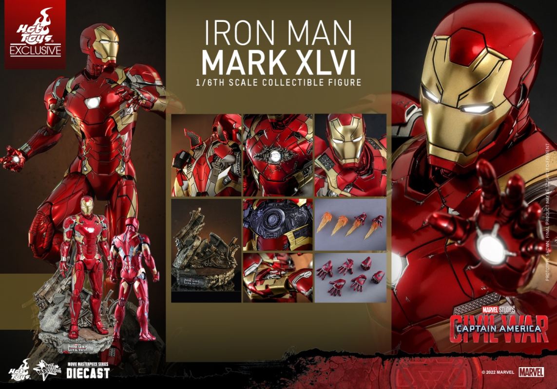 Iron Man MK46 (Captain America 3) 1/6