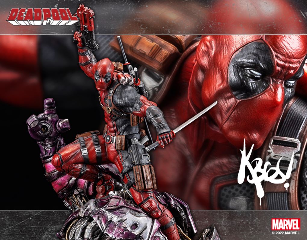 Deadpool FINE ART STATUE Signature Series Feat. Kucharek Brothers