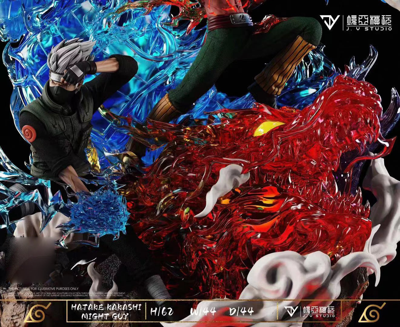 Kamui Kakashi Hatake & Might Guy - Naruto