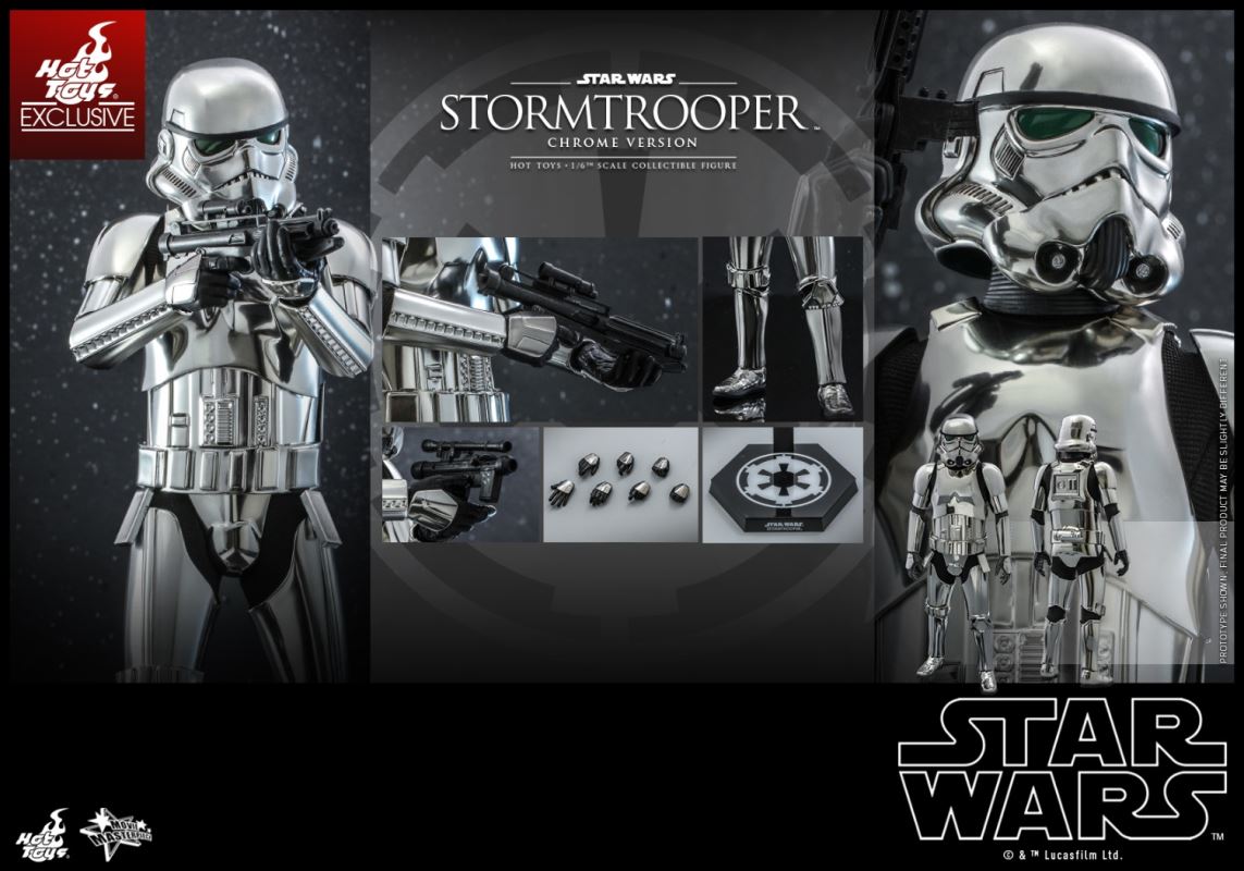 Stormtrooper (Plated Silver Edition) 1/6