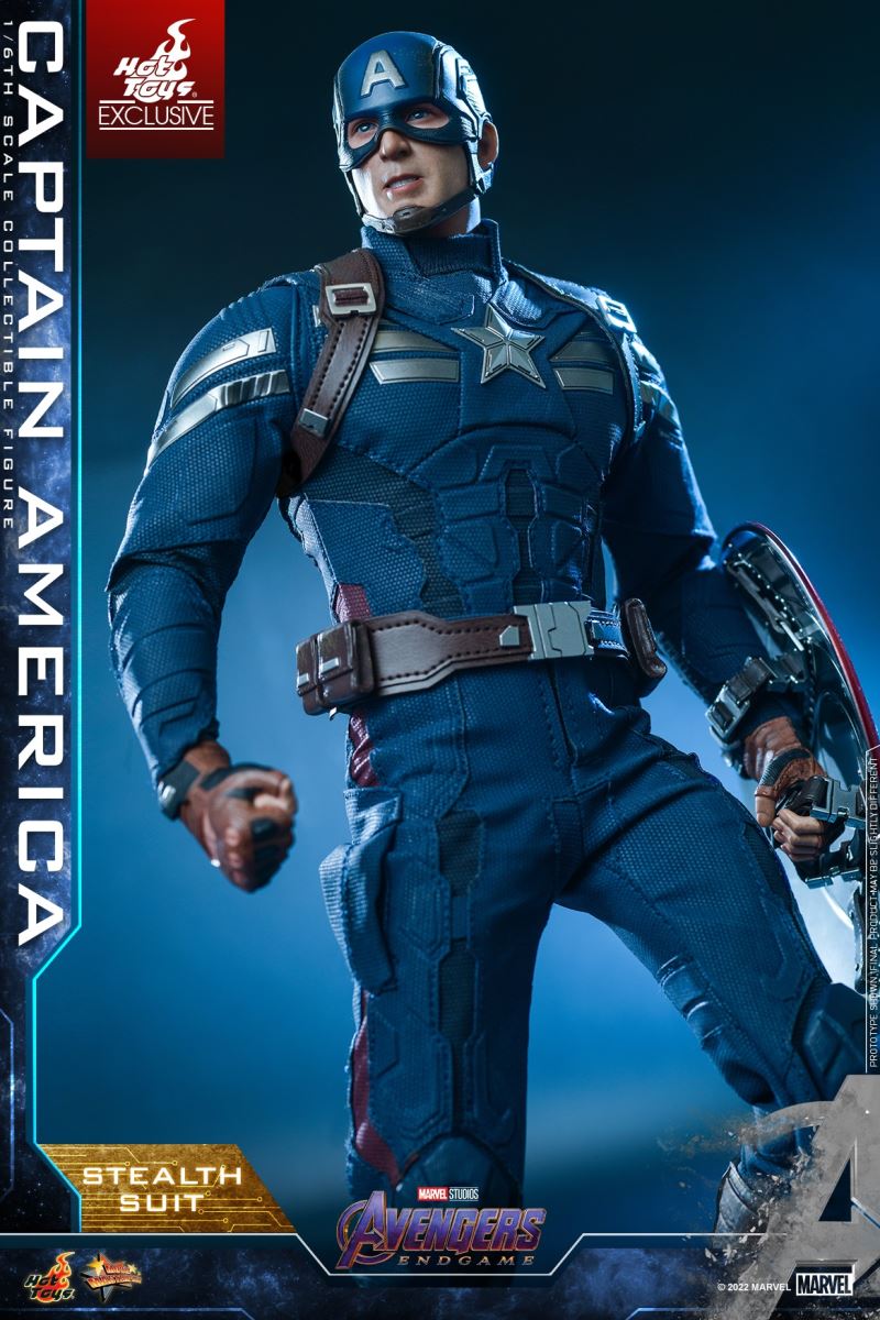 Captain America (Stealth Suit Edition) Avengers 4: Endgame 1/6