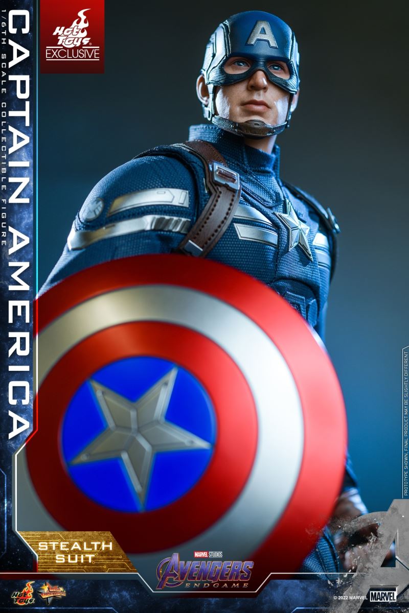 Captain America (Stealth Suit Edition) Avengers 4: Endgame 1/6