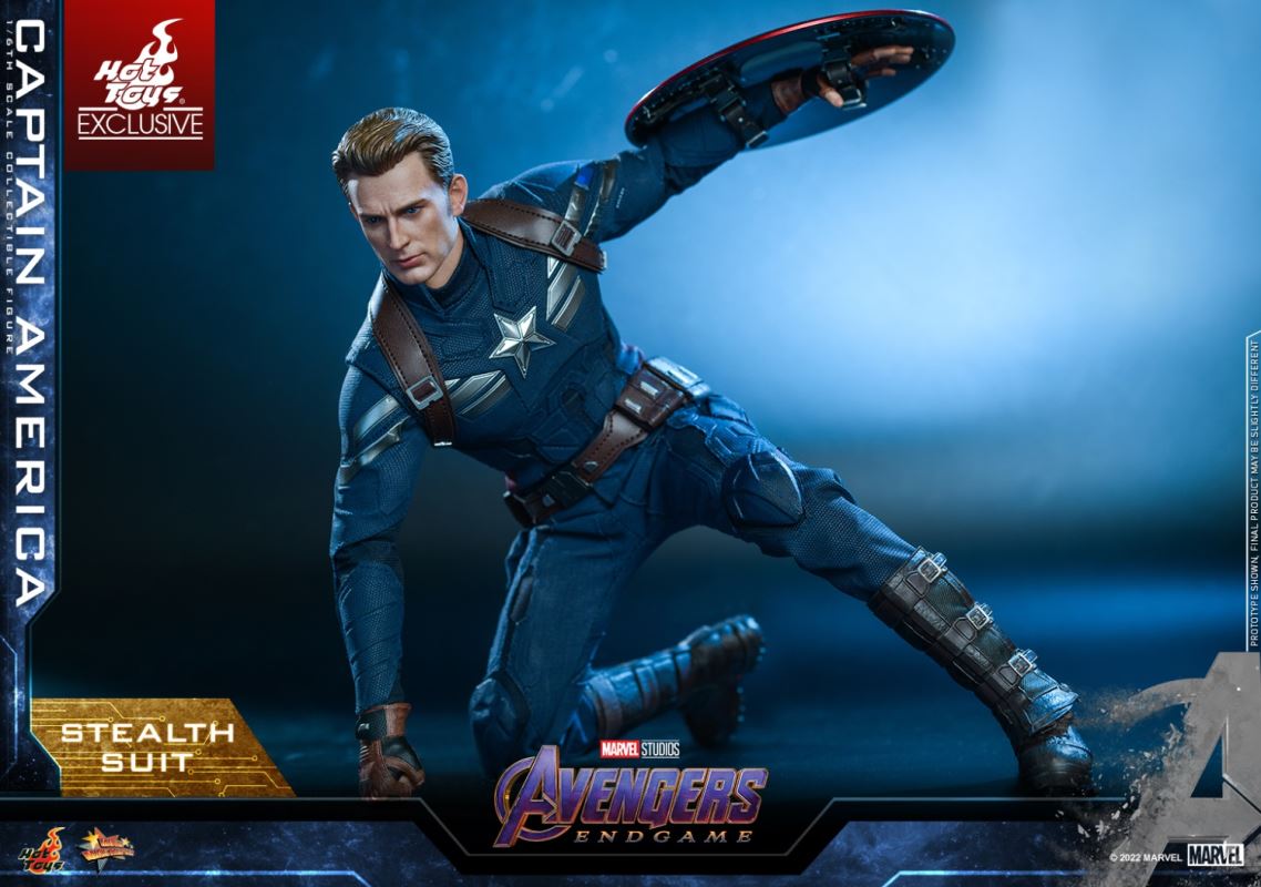 Captain America (Stealth Suit Edition) Avengers 4: Endgame 1/6