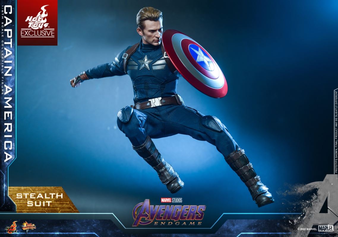 Captain America (Stealth Suit Edition) Avengers 4: Endgame 1/6