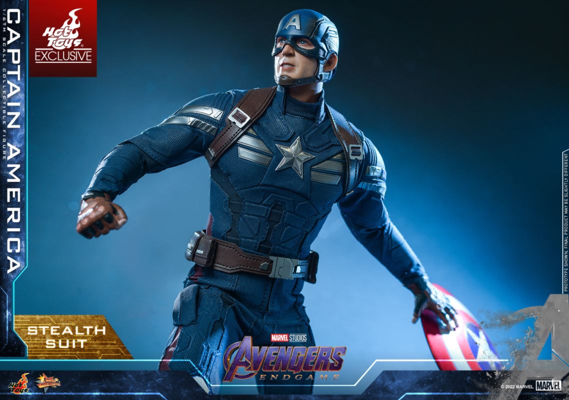Captain America (Stealth Suit Edition) Avengers 4: Endgame 1/6