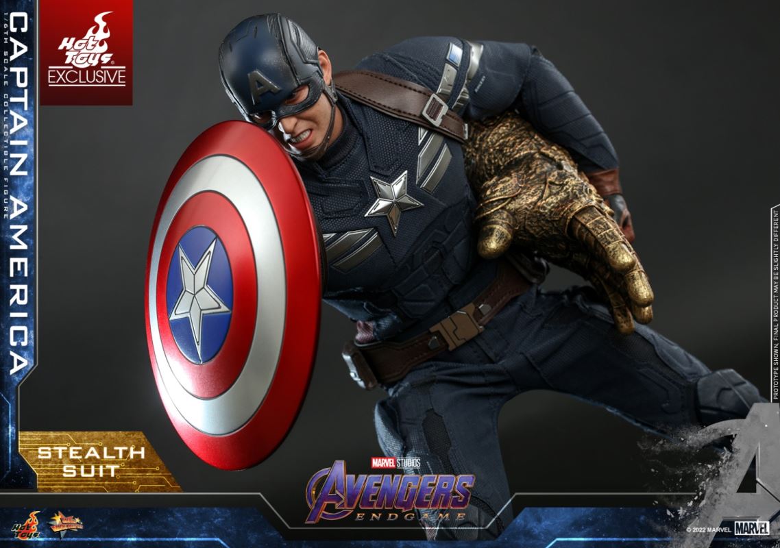 Captain America (Stealth Suit Edition) Avengers 4: Endgame 1/6