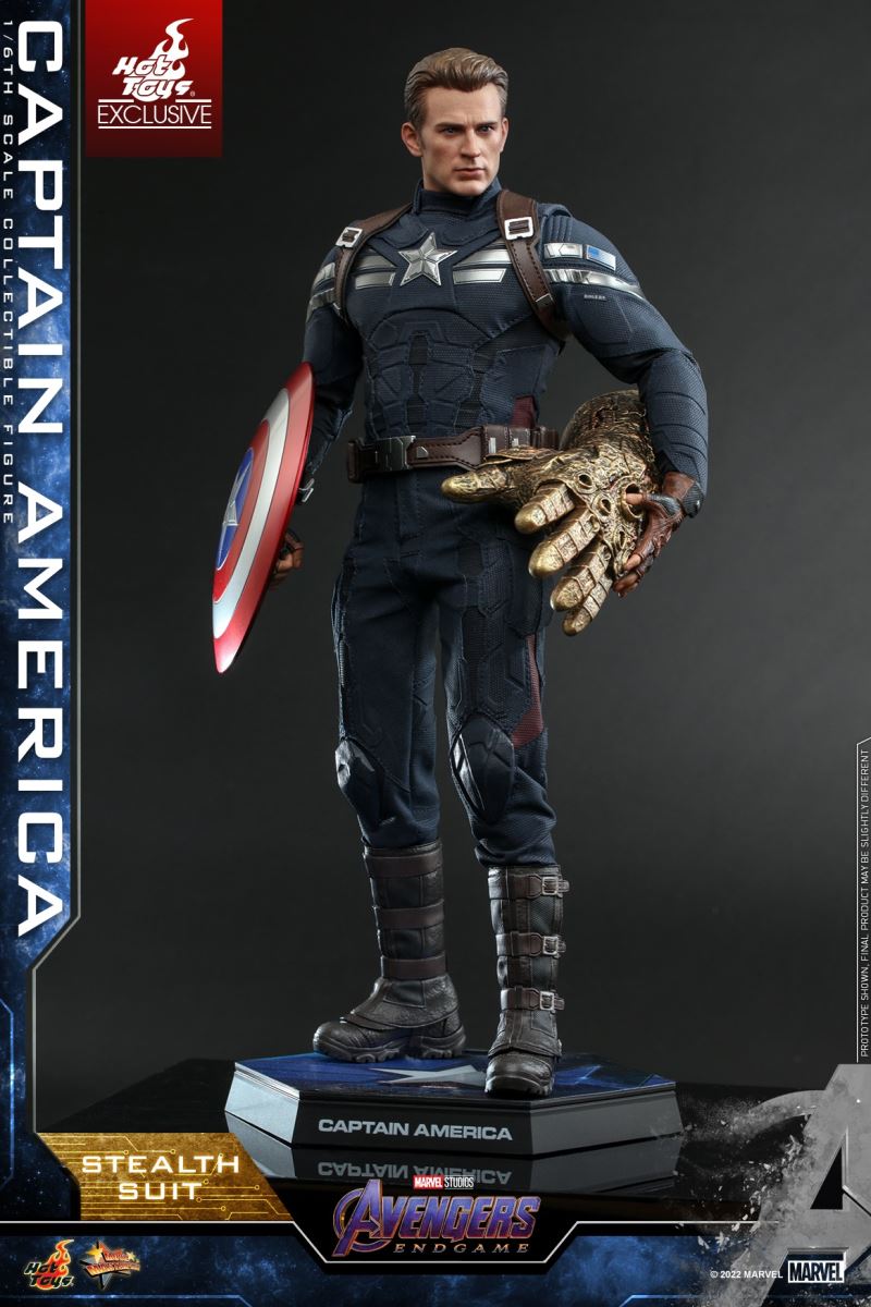 Captain America (Stealth Suit Edition) Avengers 4: Endgame 1/6