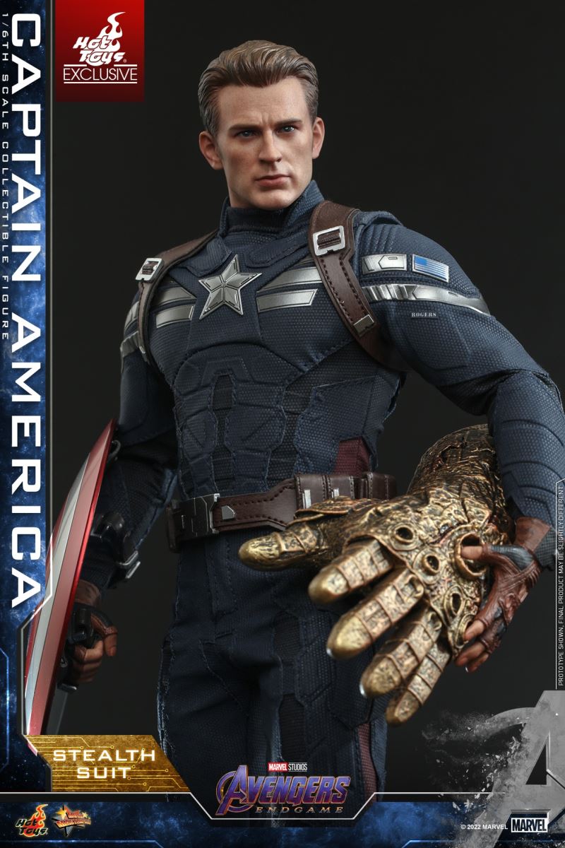 Captain America (Stealth Suit Edition) Avengers 4: Endgame 1/6