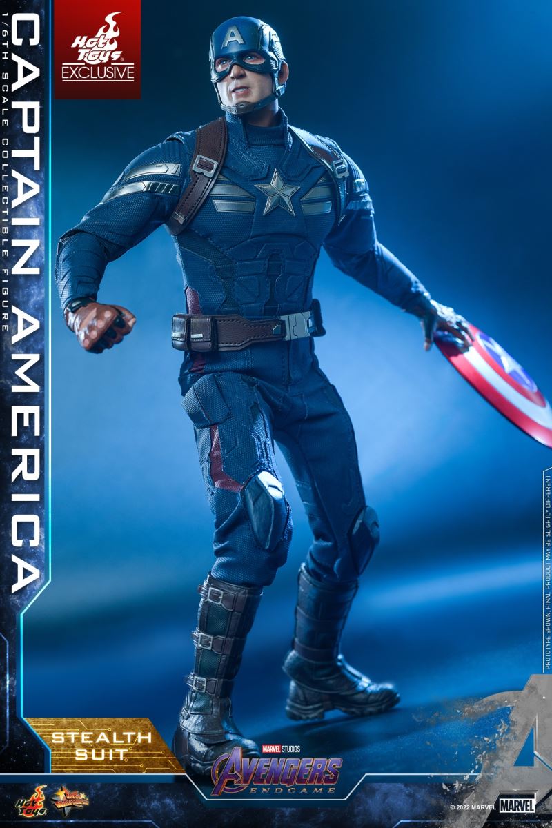 Captain America (Stealth Suit Edition) Avengers 4: Endgame 1/6