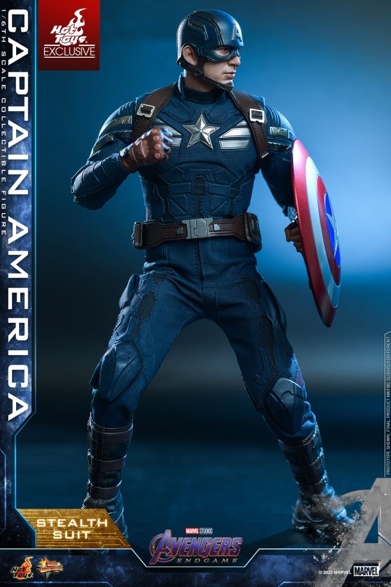 Captain America (Stealth Suit Edition) Avengers 4: Endgame 1/6